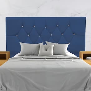 Cabeceira Para Cama  Box Estofada Casal 140 cm Suede Madri