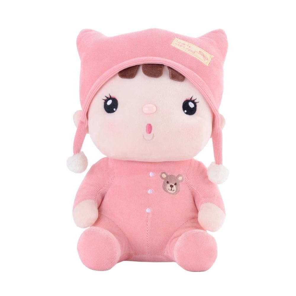 Boneca Sweet Candy Bebê 27 cm Rosa - Metoo