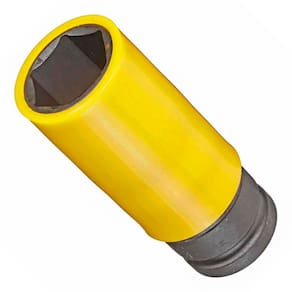 Soquete Sextavado de Impacto Liga Leve 19mm Encaixe de 1/2" Amarelo - Gedore Red 3300586