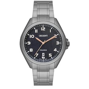 Relógio Orient Masculino Ref: Mbtt1001 G2gx Casual Titânio