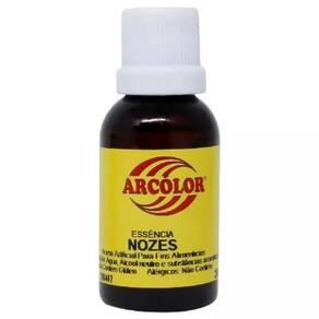 Essência Comestível Artificial 30ml Arcolor Nozes