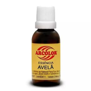 Essência Comestível Artificial 30ml Arcolor Avelã