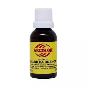 Essência Comestível Artificial 30ml Arcolor Baunilha Branca