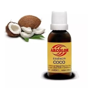 Essência Comestível Artificial 30ml Arcolor Coco