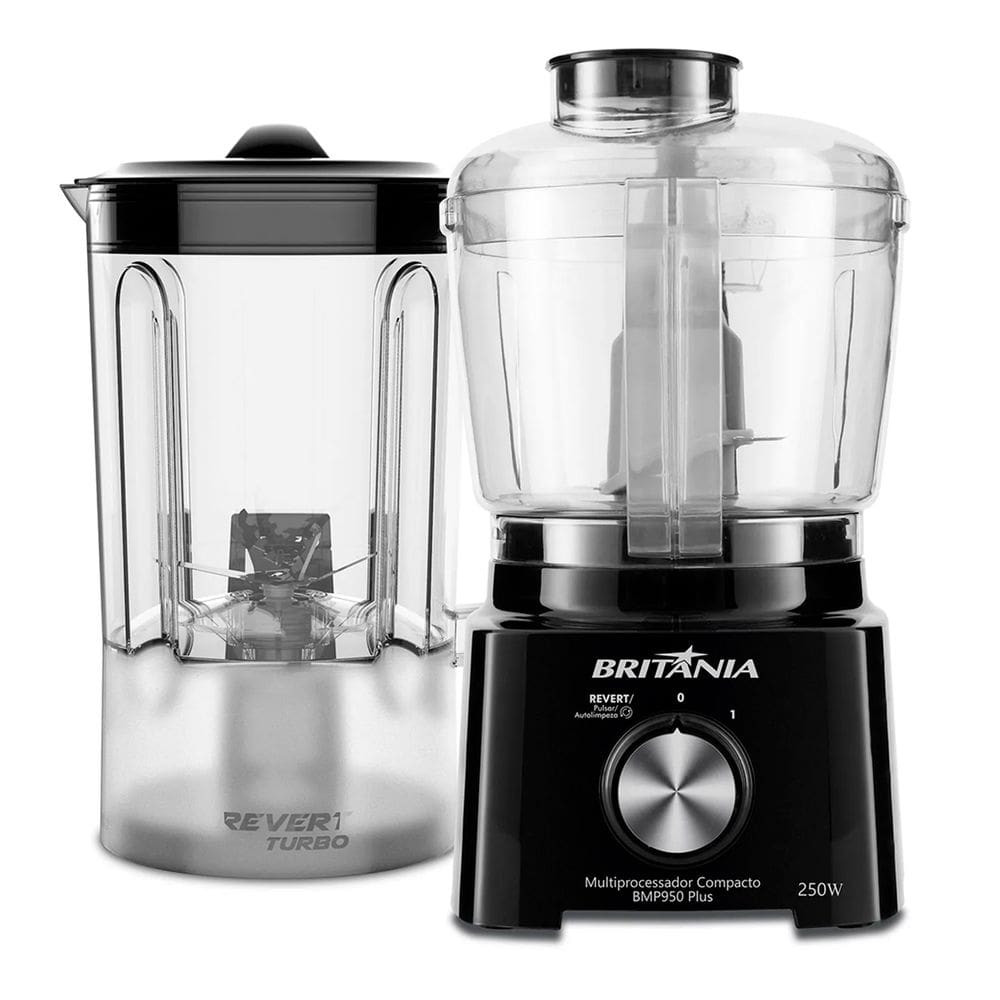 Multiprocessador Britânia Bmp950 Plus 300w 127V 220V Preto 2 Em 1