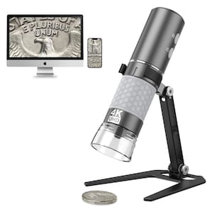 Microscópio digital WiFi Cainda 4K 3840x2160p para Andr