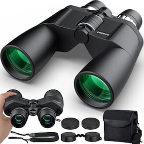 Binóculos Deesoo 12-36x50 HD Zoom para adultos com pouca luz V