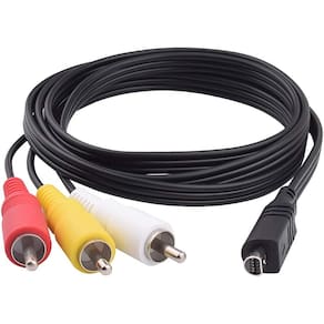 Substituição do cabo AV Tobysome Sony VMC-15FS VMC-30FS de 10 pinos