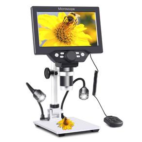 Microscópio digital Koolertron LCD de 7 polegadas 1200X 1080P USB