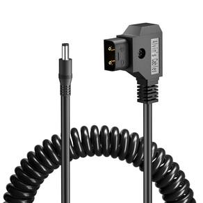 Cabo Alvin`s Cables D-Tap para DC 2,1 mm em espiral para Blackmagic