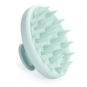 Massageador de couro cabeludo Meartchy Silicone Scalp Scrubber verde menta