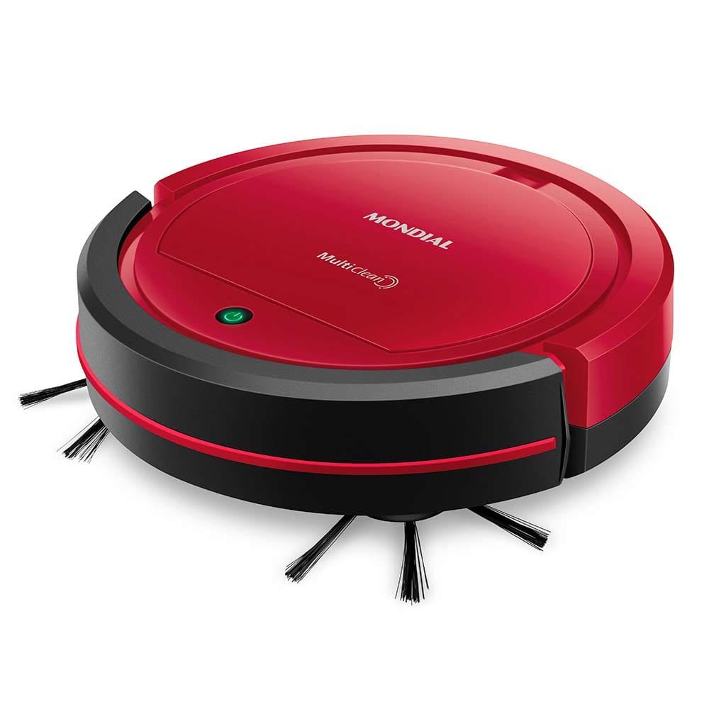 Aspirador de Pó Robô RB09 Vermelho Mondial Bivolt