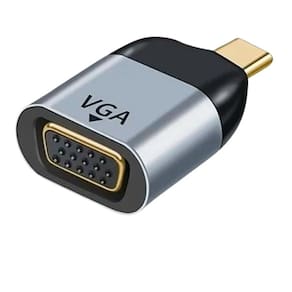 Adaptador De Video Vga Para Type-C Monitor Projetor 2Da Tela
