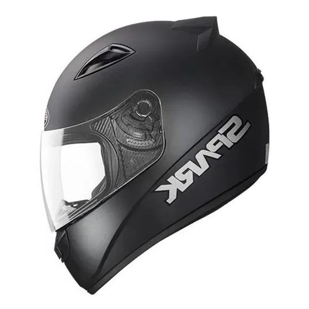 Capacete Ebf New Spark Solid Preto Fosco