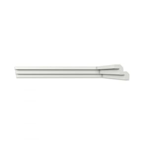 Kit com 5 Barras Roda Teto Perfil de Poliestireno T70 Homestar 10m Branco
