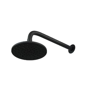 Kit 2 Chuveiros Redondo Luxo Banho Revigorante e Confortável. Preto