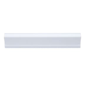 Kit com  20 Barras Rodameio de Poliestireno 3,7cm X 15mm Liso 48m Branco