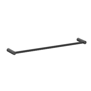Kit com 3 Toalheiro de Barra 400mm Flow Preto Matte