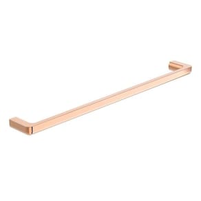 Kit com 3 Toalheiro de Barra 600 Mm Design Sofisticado Rosé Gold
