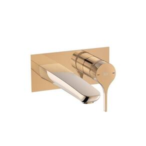 Kit com 2 Monocomando para Lavatório de Parede Insígnia Rosé Gold