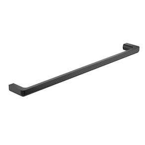 Kit com 3 Toalheiro de Barra 600 Mm Brushed Titanium Brushed Titanium Black