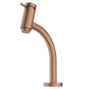 Kit com 3 Torneira para Lavatório com Bica Baixa Basic Celite Rose Gold Matte