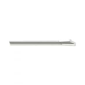 Kit com 20 Barras Roda Teto Perfil de Poliestireno S35 HomEstar 40m Branco