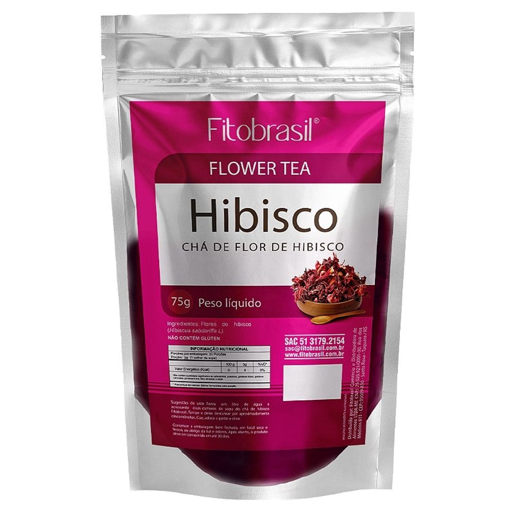 Chá de Hibisco em flor 75g