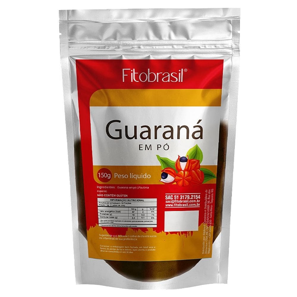Guaraná em pó 150g