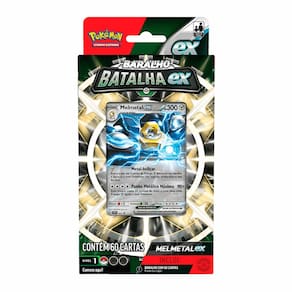 Jogo de Cartas - Pokémon - Baralho Batalha Ex - Melmetal - Copag