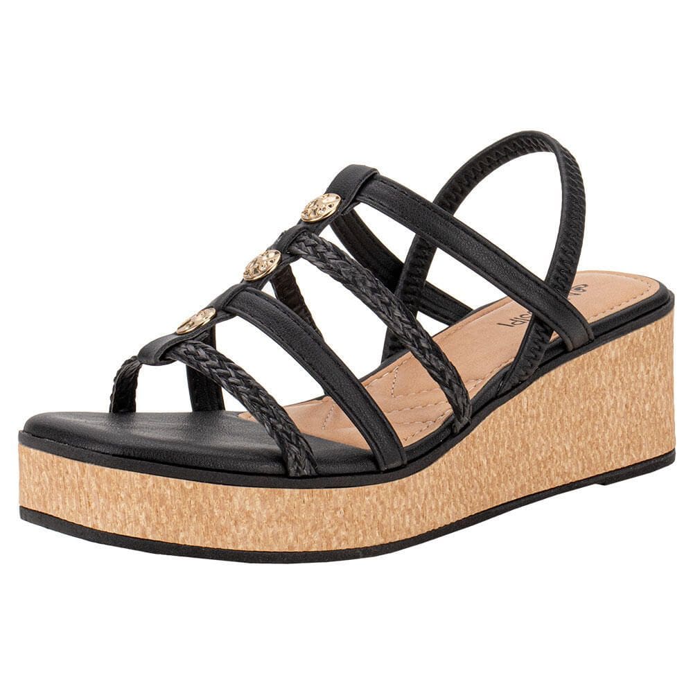 Sandália Feminina Anabela Mississipi Mc382