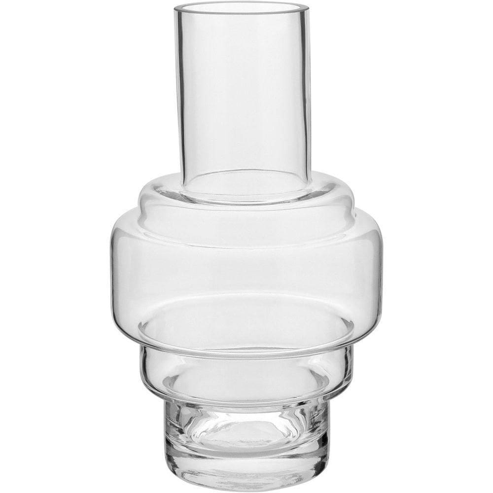 Vaso Decorativo Enfeite Casa Vidro 25x15x15cm