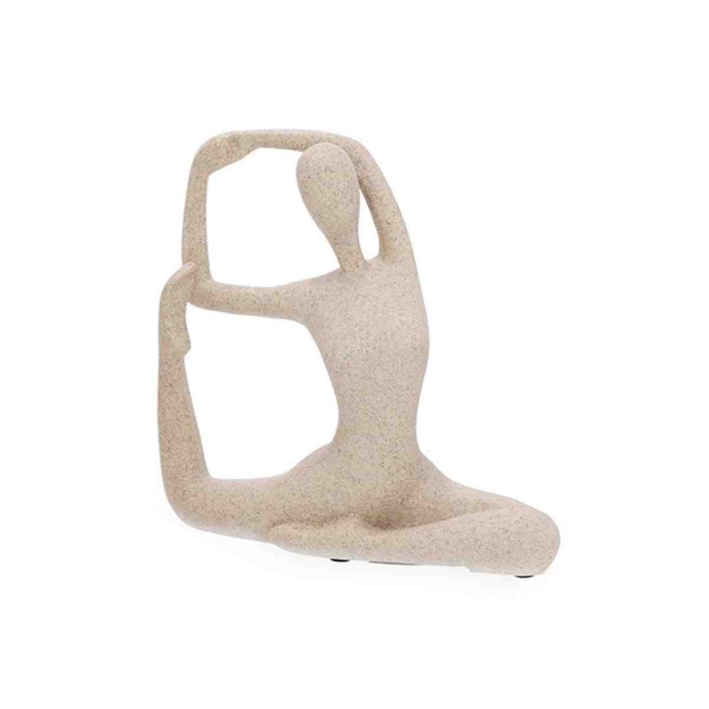 Escultura Yoga em Poliresina 19432-A Mart