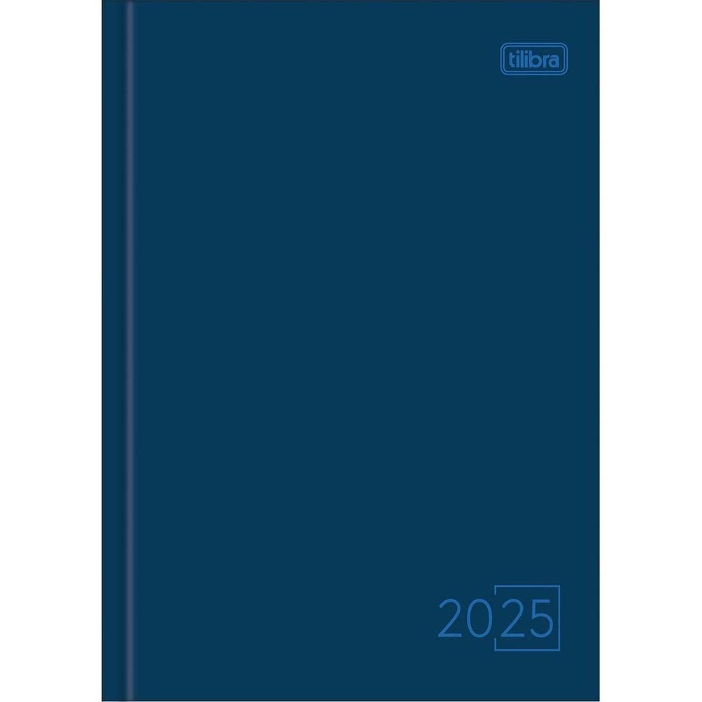 Agenda Costurada Diária 14,5 x 20,5 cm Spice Cores 2025 Tilibra 4947