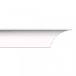 Kit com 10 Barras Roda Teto Perfil de Poliestireno A10 HomEstar 20m Branco