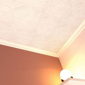 Kit com 10 Barras Roda Teto Perfil de Poliestireno C70 HomEstar 20m Branco