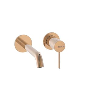 Kit com 2 Monocomando Para Lavatorio de Parede Ona Roca Rosé Gold