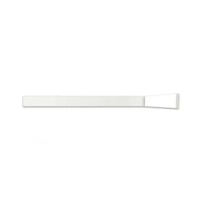 Kit com 15 Barras Roda Meio Fl50 Perfil de Poliestireno Homestar 30m Branco