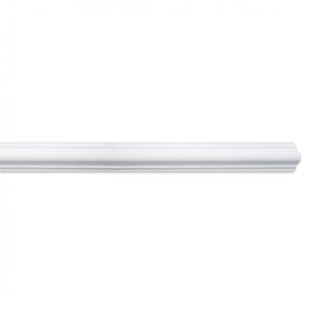 Kit com 20 Barras Roda Meio HD Cw10 Perfil de Poliestireno HomEstar 40m Branco