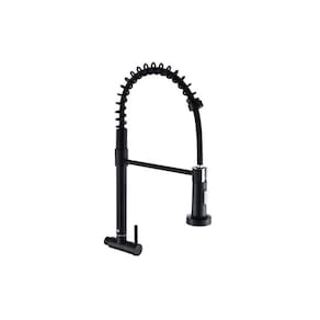 Kit 3 Torneiras Cozinha Metal Gourmet Standard Parede Fosco Preto