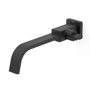 Kit com 3 Torneira para Lavatório de Parede Virtus Matte Black Matte Black