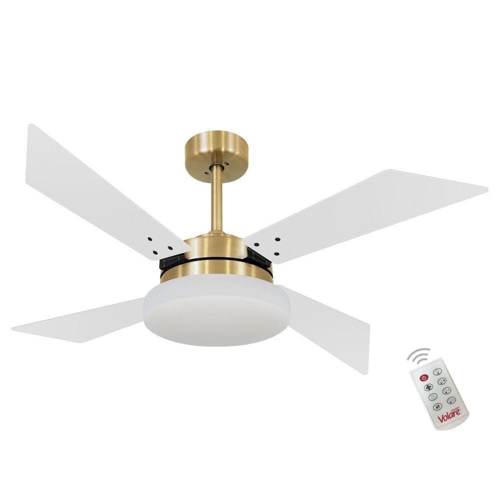 Ventilador Volare Tech Branco 127V E Controle Remoto