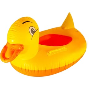 Boia Pato Infantil Inflável Piscina C/ Apoio Pernas P/ Bebê