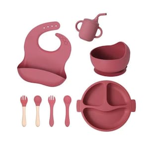 Conjunto de Introdução Alimentar para Bebês Utensílios em Silicone Seguro e Prático