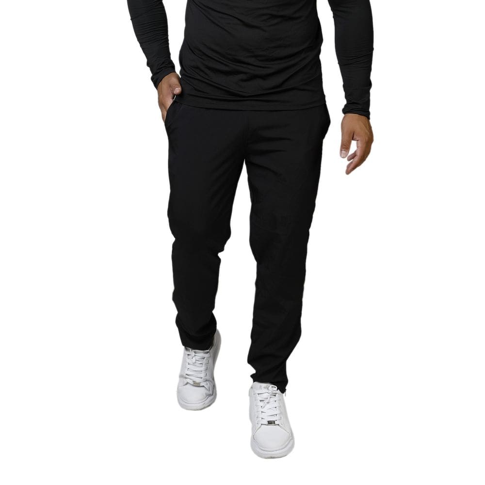 Calça Corta Vento Masculina Zíper na Barra Leve Confortável Esportes Corrida
