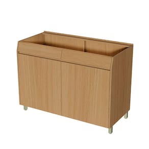 Balcão Simone Mendes 120 cm 2 Portas Sem Tampo Nesher