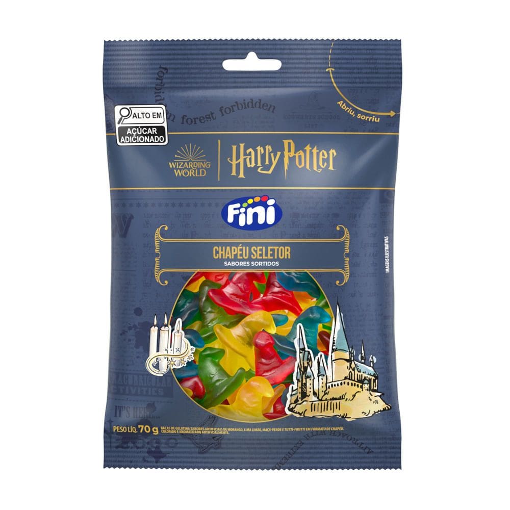 Balas de Gelatina Fini Harry Potter  70g