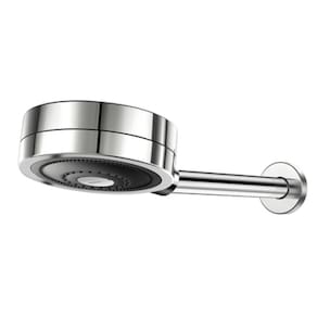 Chuveiro Tecnoshower Redondo Articulável Sistema Auto Limpante Parede Temperatura Água 70°C Econômico Docol
