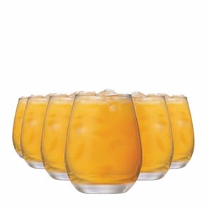 Copo Emerald para Água e Suco 350ml 6 Peças Ruvolo