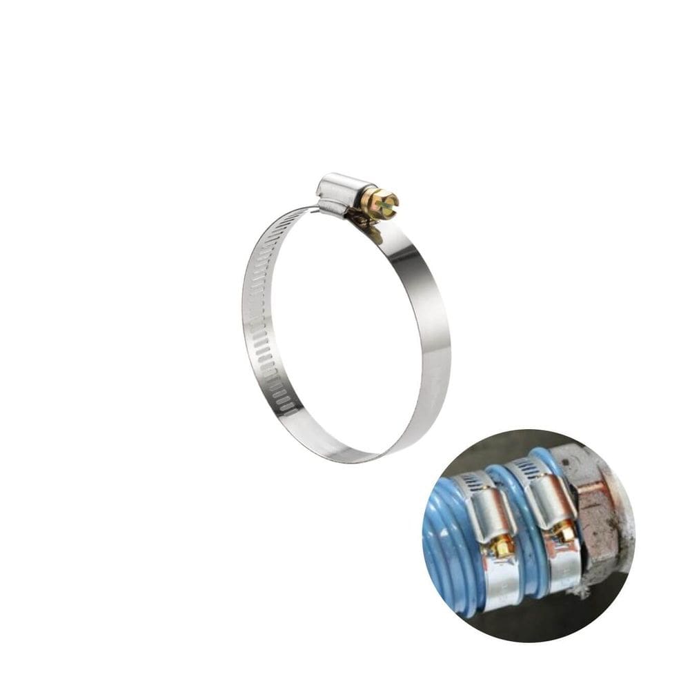 Abraçadeira Rosca Sem Fim 1.1/2" - 2" (38,1 A 50,8 Mm) Zincado